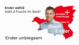 Ender unbiegsam...