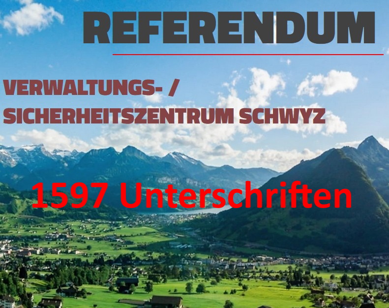 Referendum Verwaltungszentrum Schwyz