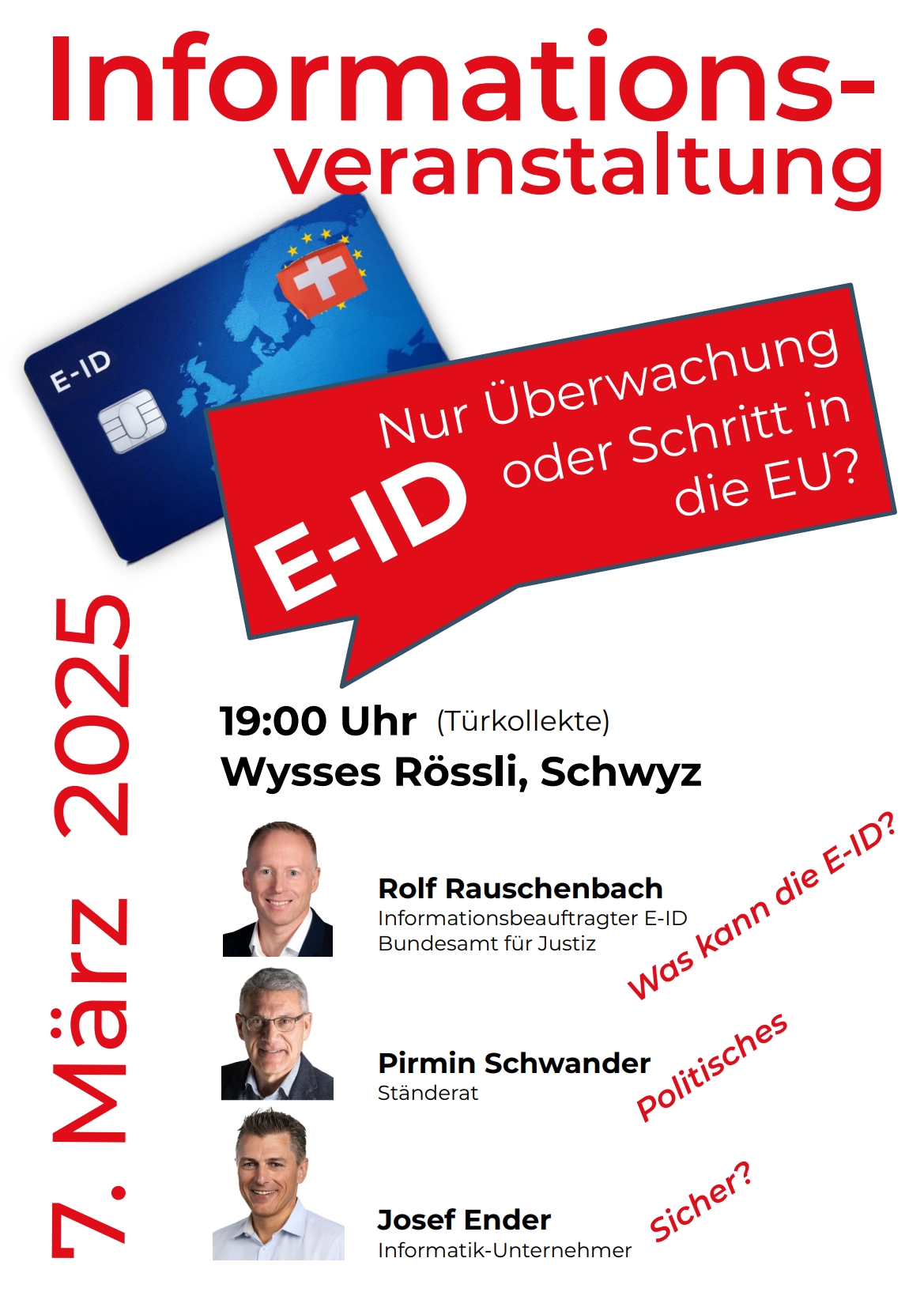 E-ID Informationsveranstaltung